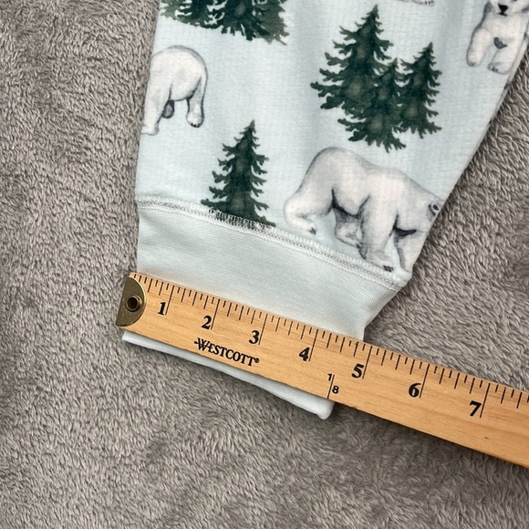 NEW PJ Salvage S Polar Bears Winter Blue Jogger Drawstring Pants - Picture 2 of 10